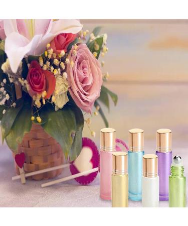 Buy Ferry Pier 6 Pack 10ml Glass Roller Bottles - Refillable Containers for Essential Oils Aromatherapy Fragrance & Lip Balm - Includes 3ml Pipette & Bag - International Shipping Available - Buy Online on GoSupps.com