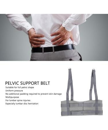 Breathable Pelvic Support Belt - Comfortable Women's Lower Back Support Bandages | Easy to Wear Non-Slip Fit 2-Piece Set - Buy Online on GoSupps.com