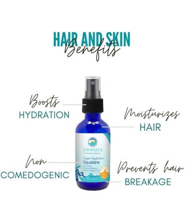 Stream2Sea Mask Defog & Squalane Oil with Vitamin E for Hydrated Skin, Hair, and Clear Diving Vision - Reef Safe, Paraben Free & Biodegradable - Buy Online on GoSupps.com