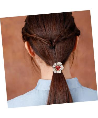 minkissy Hair Accessories Hair Rope Women Hair Accessories Multi-functional Hair Scrunchies Elastic Hair Bands Practical Hair Scrunchies Synthetic Shell Flower Resin Headgear Cute Miss - Buy Online on GoSupps.com