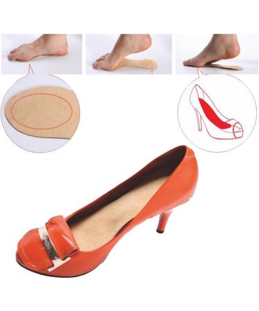 Bringsine Gel Insoles for Women - Comfortable 3/4 Heel Pain Relief for High Heels | Plantar Fasciitis & Heel Spurs - 3 Pairs - Buy Online on GoSupps.com