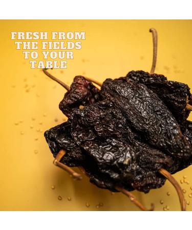 OL RICO Dried Ancho Chiles 4 Oz - Premium Mexican Chiles for Birria, Mole, Enchiladas, Salsas & Pozole - Mild to Medium Heat, Sweet & Smoky Flavor - 100% Natural Resealable Packaging - Buy Online on GoSupps.com