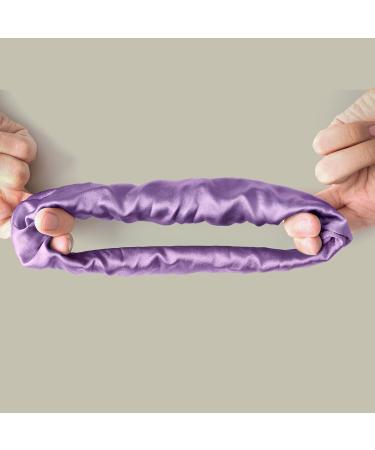 Lilysilk 100% Silk Hair Rings for Women | Soft & Reusable Ponytail Holder - Eggplant Skin Packaging | 1 Pack - Buy Online on GoSupps.com