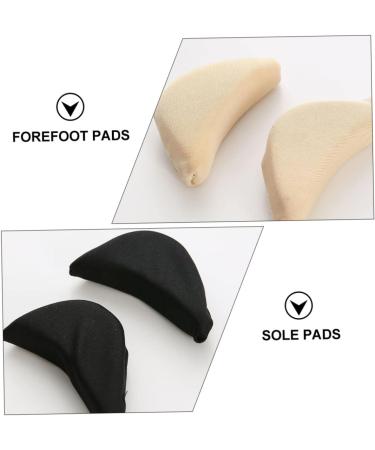 Mobestech 12 Pairs Forefoot Cushion Pads - Durable Elastic Shoe Inserts for Comfort & Support - Premium Forefoot Insoles - Buy Online on GoSupps.com
