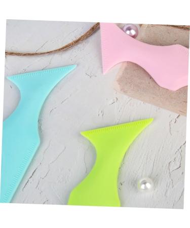 Beavorty 2pcs Silicone Beauty Ruler Makeup Samples Eye Liner Stencils for Eyes Eyelash Silicone Board - Buy Online on GoSupps.com