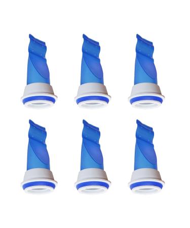 6 Pack Shower Floor Drain Cores Backflow Preventer One Ways Valves Adjustable Silicone Sink Floor Drain Trap For Pipes Shower Floor Drain