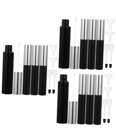 MAGICLULU 12 Pcs Refillable Eyelash Grow Oil Eyeliner Tube Eyeliner Bottle Empty Cosmetic Container