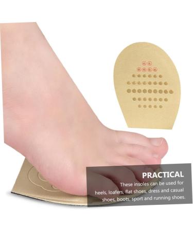 NOLITOY Forefoot Half Size Pads for Women | 8 Pairs Non-Slip Bunion Cushions & Comfort Inserts | Protect Your Feet & Enhance Shoe Fit - Buy Online on GoSupps.com