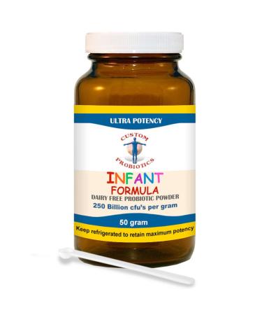 Custom Probiotics Infant Probiotic Formula 50 gram 1.76 Ounce (Pack of 1)