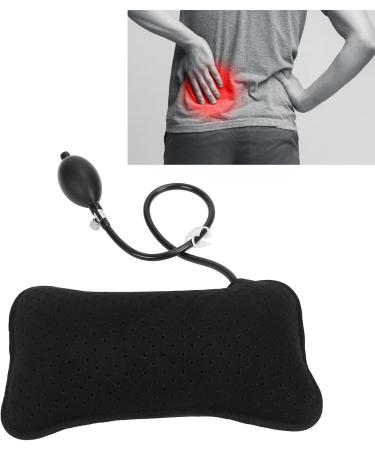 Inflatable Lumbar Support Washable Breathable Portable Inflatable Lumbar Cushion Pillow Lower Back Thin Firm - Buy Online on GoSupps.com
