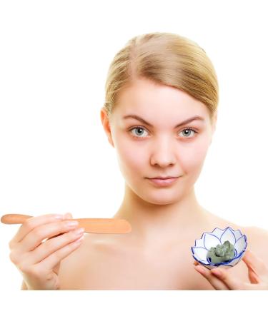 AOVNA Wooden Facial Mask Scraper Facial Mask Tool Wooden Mask Mixing Tools for Mixing Clay Mask DIY Wooden Spatula - Buy Online on GoSupps.com