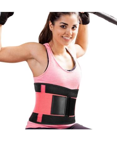 GTHNHD Waist Trainer Back Brace Support Belt Lumbar Support Waist Trainer Lumbar Spine Decompression Waist Cincher Large Blue - Buy Online on GoSupps.com