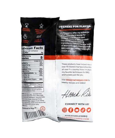 Heath Riles BBQ Rub Garlic Jalape o Seasoning 32oz - Champion Pitmaster Recipe Spice Mix - Buy Online on GoSupps.com