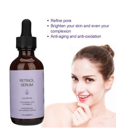 60ml Retinol Facial Serum - Anti-Aging Pore Tightening Wrinkle Removal for Dry & Ripe Skin - International Shipping Available - Buy Online on GoSupps.com