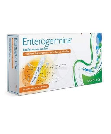 Enterogermina Bacillus Clausii Probiotic 4 billion CFU/5 ml for adults es** - Buy Online on GoSupps.com