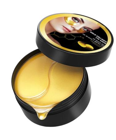 KAYZON Under Eye Patches 24K Gold Collagen Eye Mask for Puffy Eyes and Dark Circles Treatment Under Eye Mask for Bags and Wrinkles Eye Skin Care Pads for Beauty & Personal Care (60Pcs)