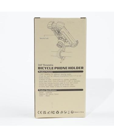 Buy Mohard 360 Rotatable Mobile Phone Holder for Bike - Never Fall Down - Compatible with 4.7-6.8 Inch Smartphones - Ideal for MTB & Racing Bikes - Buy Online on GoSupps.com