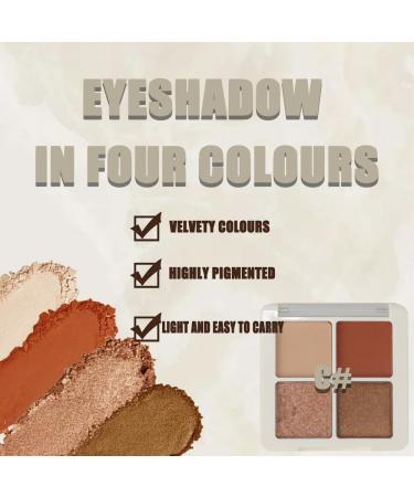 Buy Natural Long-Lasting Eyeshadow Palette | Pigmented Makeup for On-the-Go | International Shipping Available - Buy Online on GoSupps.com