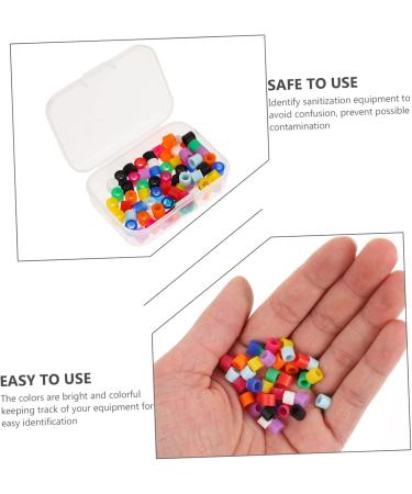 Lurrose 480 STK Dental Coloring Circle - Hygienic Silicone Code Rings for Dental Instruments | Color-Coded Orthodontic Plastic PP Rings - Pack of 3 (0.3x0.3cm) - Buy Online on GoSupps.com