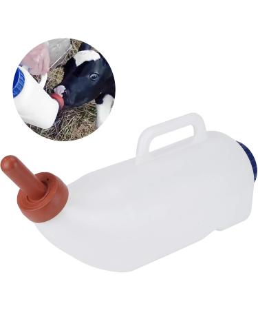 Calf Milk Bottle with Nipple Accessory - 4L Feeding Tool for Cattle & Livestock | Ideal Cow Calves Feeding Equipment - Buy Online on GoSupps.com