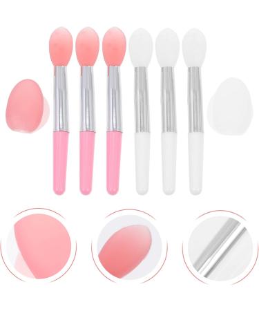FOMIYES 2 Sets Lip Stick Dust Cover Cosmetics Lipstick Applicator Makeup Applicator Mask Applicator Brush Silicone Lip Covers Lady Tools to Sleep Miss Silicone Brush Silica Gel - Buy Online on GoSupps.com