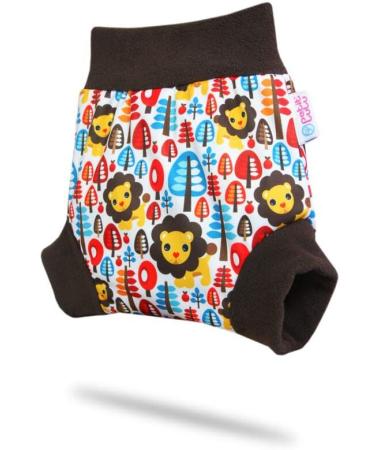 Petit Lulu Size L Pull Up Cloth Nappy Wrap - King of The Jungle | Reusable & Washable Diaper Cover | Made in Europe - Buy Online on GoSupps.com