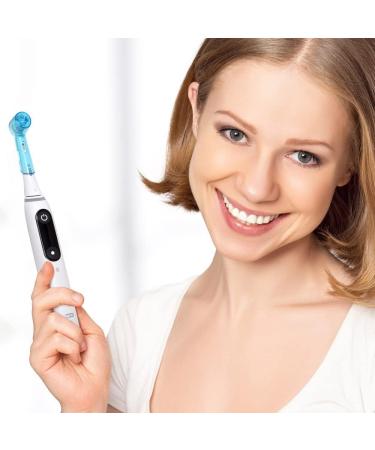 Seplouis Multi-Colored Toothbrush Head Covers - 6 Pack Compatible with Oral-B IO Electric Toothbrush Heads - Buy Online on GoSupps.com
