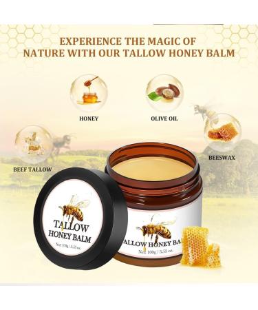  SONGVISON Beef honey balm for women - Organic moisturizing treatment for face and body - Natural skincare cream with sebum and honey - Deep conditioning for dry and sensitive skin - Buy Online on GoSupps.com