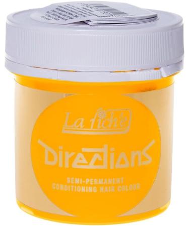 La Riche Directions Semi Permanent Bright Daffodil Hair Colour Dye x 4 - Buy Online on GoSupps.com