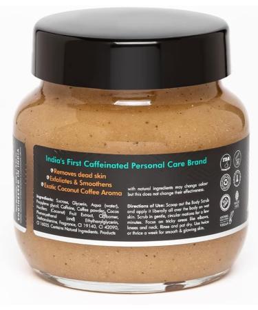  mCaffeine Coffee Sugar Body Scrub with Coconut - Buy Online on GoSupps.com
