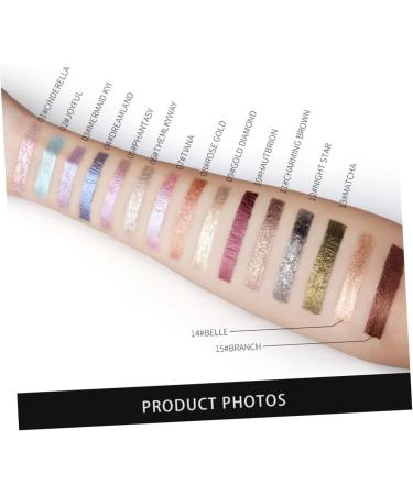 POPETPOP 2 Pcs Eyeshadow Glitter Liquid Eyeliners Matte Shimmer Eyeliners Eye Makeup Eye Shadow Pearlescent 1 count (Pack of 1) As Shownx2pcs - Buy Online on GoSupps.com