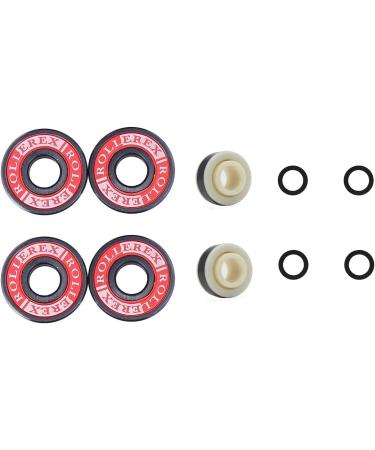Rollerex 2-Pack Glowrider 92A LED Light Up Wheels - Glow in The Dark - UV Purple 80mm - Buy Online on GoSupps.com
