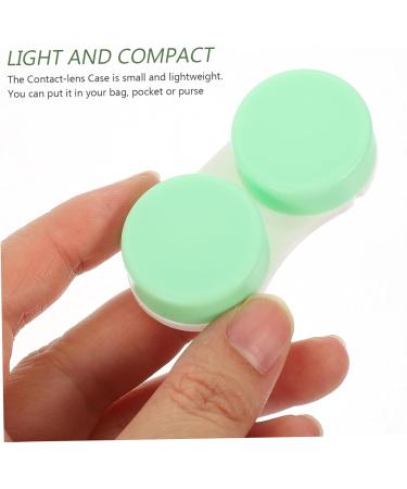 HEALEVED 12 Sets Contact Lens Container - Mini Lens Holder for Outdoor Storage - Durable Plastic Case for Travel - Buy Online on GoSupps.com