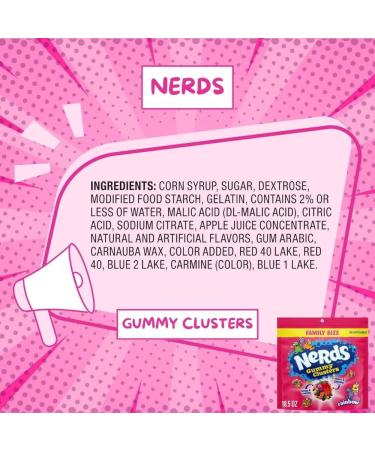NRD Cluster Halloween Candy Gummy Cluster Rainbow Family Size Candy Snacks for Halloween Treats Christmas and Snacks for Kids 1.15 lbs. (Pack of 1) - Buy Online on GoSupps.com
