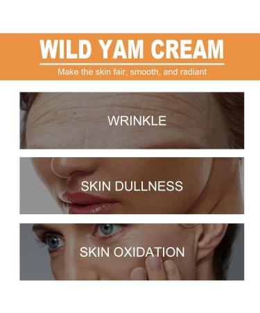 2pc Wild Yam Cream Annas Wild Yam Cream Organic for Horm-o-ne Balance Skin Moisturizer Women's Organic Wild Yam Root Cream for All Skin Types - Buy Online on GoSupps.com