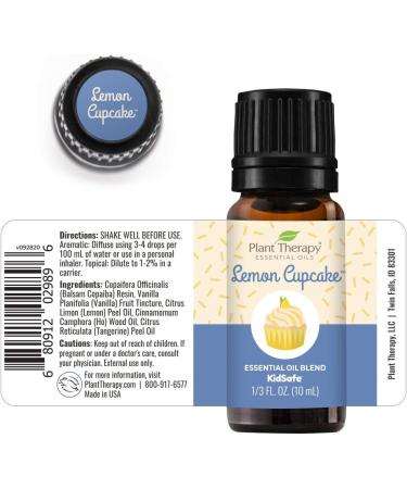 Plant Therapy Lemon Cupcake Essential Oil Blend 10mL - 100% Pure & Natural, Therapeutic Grade - Buy Online on GoSupps.com