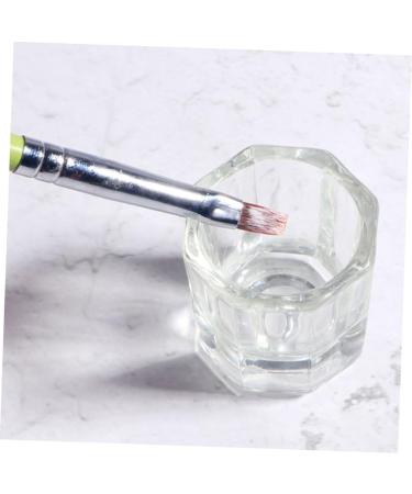 Housoutil Nail Cup Dappen Dish Nail Liquid Acrylic Nail Tools Nail Dappen Dish Nail Dish Acrylic Nail Supplies Dappen Dish for Acrylic Nails Nail Liquid Holder Toning Glass Bracket - Buy Online on GoSupps.com