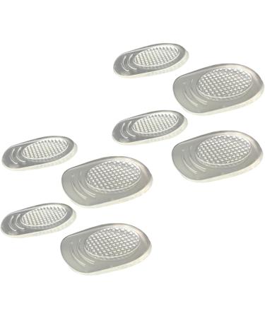 8 Pairs Silicone Half Insole Comfort Heel Pads - Premium Shoe Insoles for All-Day Pain Relief - Buy Online on GoSupps.com