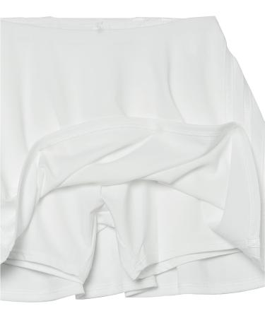 adidas Girls' White 3 Stripe Skort - Size Medium - Buy Online on GoSupps.com