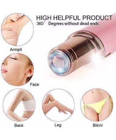 Delmkin 4-Pack Face Hair Remover Replacement Heads - 2nd Gen Blades for Flawless Finishing Touch - International Shipping Available - Buy Online on GoSupps.com