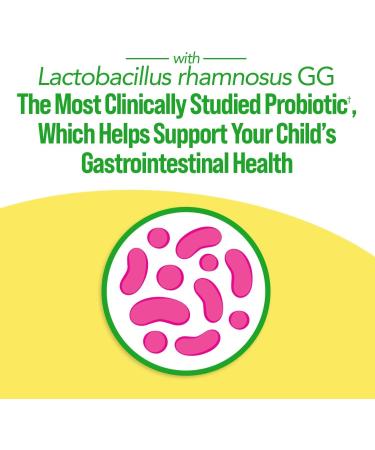 Culturelle Kids Daily Probiotic Chewable for Kids With 100% Naturally Sourced Lactobacillus GG Strain Most Clinically Studied Probiotic Pediatrician Recommended Berry Flavor 60 Count Chews - Buy Online on GoSupps.com