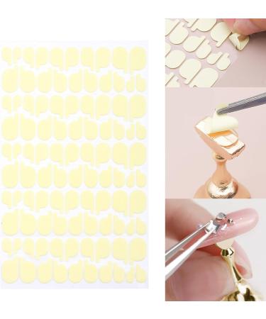 1 Sheet Clear Adhesive Tape Double Sided Press On Tab False Nails Display Stand Tool For Salons Easy To Use - Buy Online on GoSupps.com