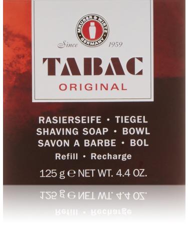 Tabac Original By Maurer & Wirtz For Men Shaving Soap Bowl Refill  4.4-Ounces