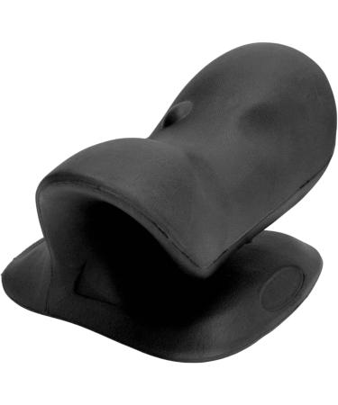 Neck Shoulder Relaxer Cervical Traction Device Arch Shaped Support Muscle Relaxing Ergonomic for Daily Use (Black) - Buy Online on GoSupps.com