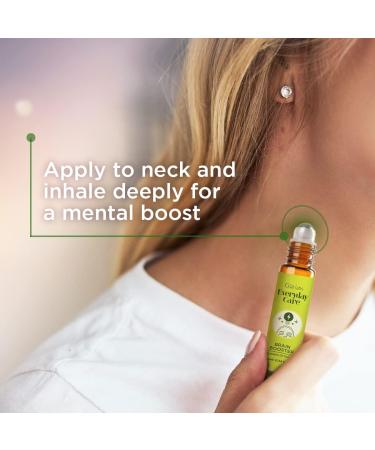 Gya Labs Brain Booster Essential Oil Roll On - 10ml Herbaceous Earthy Scent (Pack of 1) - Buy Online on GoSupps.com