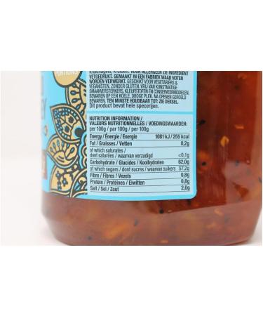Geeta's Premium Mango Chutney (2 x 1.5kg) Gluten Free Kosher Vegetarian & Vegan-Friendly Boxed Treatz - Buy Online on GoSupps.com