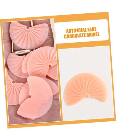 BESTonZON 72 pcs Fake Chocolates Bulk ice cream cup bulk chocolate Small Fake Chocolate chocolate stick Multi-function Fake Chocolate Simulation pastry food Chocolate Decor - Buy Online on GoSupps.com