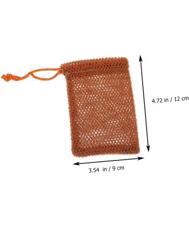 BELLIFFY 4pcs Bag Foaming Net Bath Cleaning Tool Drying Pouch Rapid Drying Towel Bubble Nylon - Buy Online on GoSupps.com