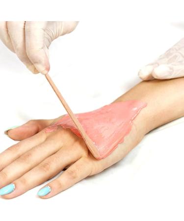 Nolitoy Wooden Wax Applicator Pencils - 100 Pack Hair Removal Spatulas | Best Waxing Tools for Smooth Skin - Buy Online on GoSupps.com