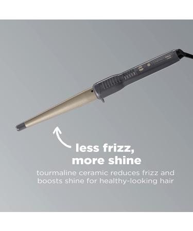 INFINITIPRO BY CONAIR Tourmaline Ceramic 1-Inch to 1/2-Inch Curling Wand for Beachy Waves - Tapered Styling Tool (Pack of 1) - Buy Online on GoSupps.com